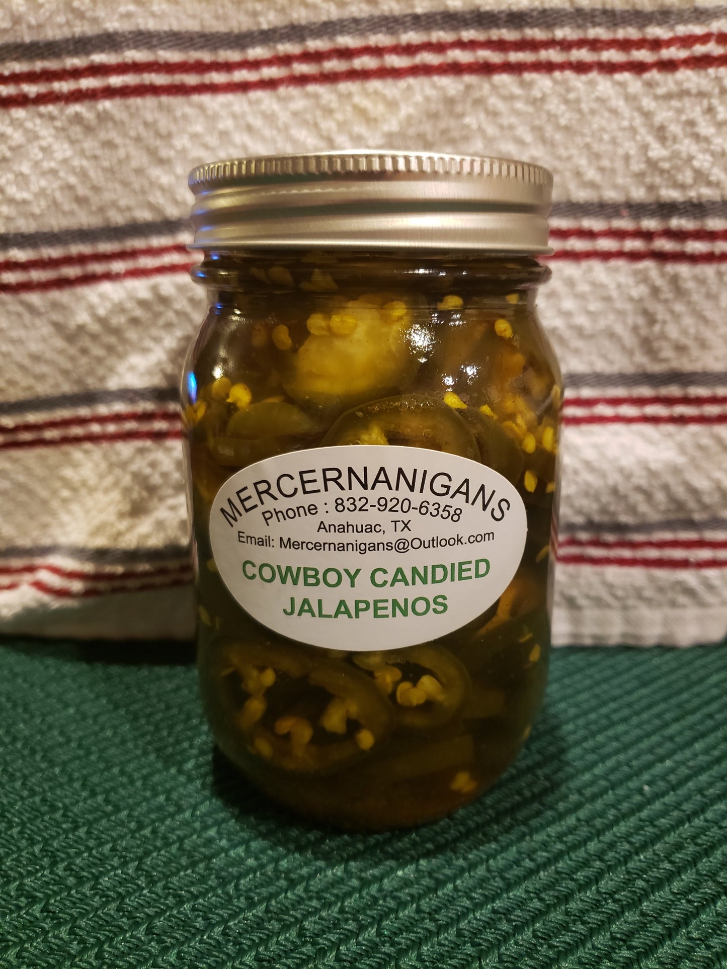 Candied Jalapenos 16 oz