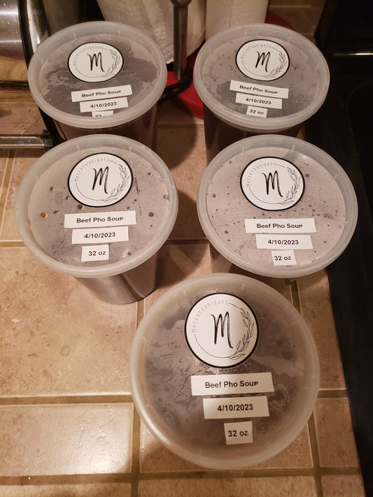 32 oz Beef Pho Soup Broth