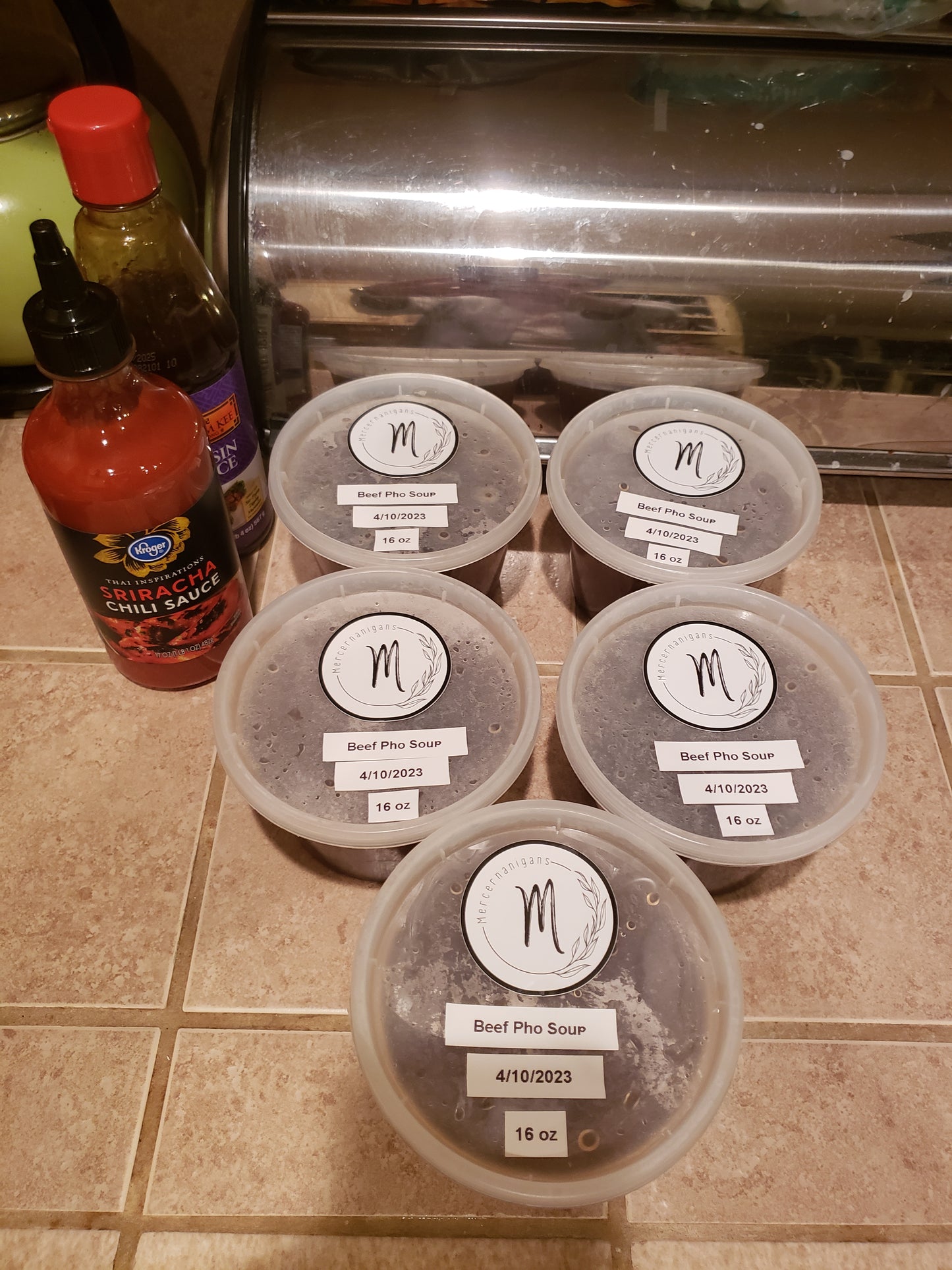 16 oz Beef Pho Broth