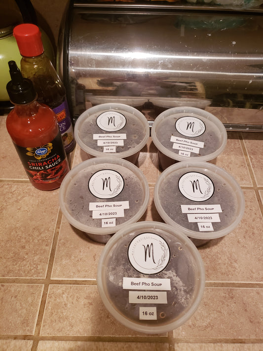 16 oz Beef Pho Broth