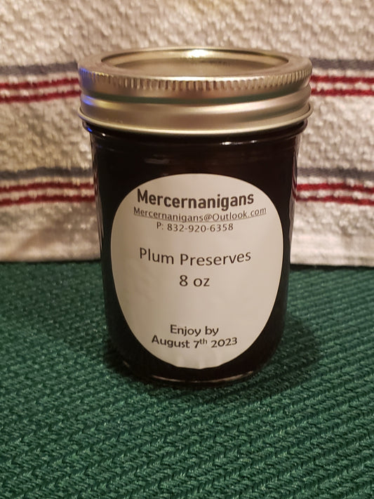 Plum Preserves - 8 oz